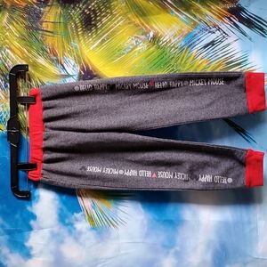 COPY - Disney junior hello happy Mickey Mouse toddler sweatpants size 5T